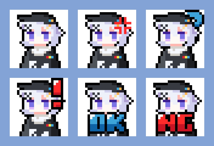 (単品販売あり) 3D モデルキャラクタースタンプパック