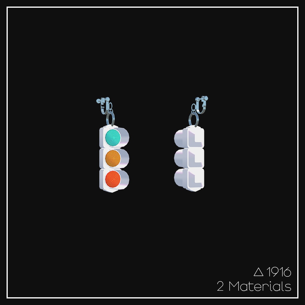 Traffic Light Earring