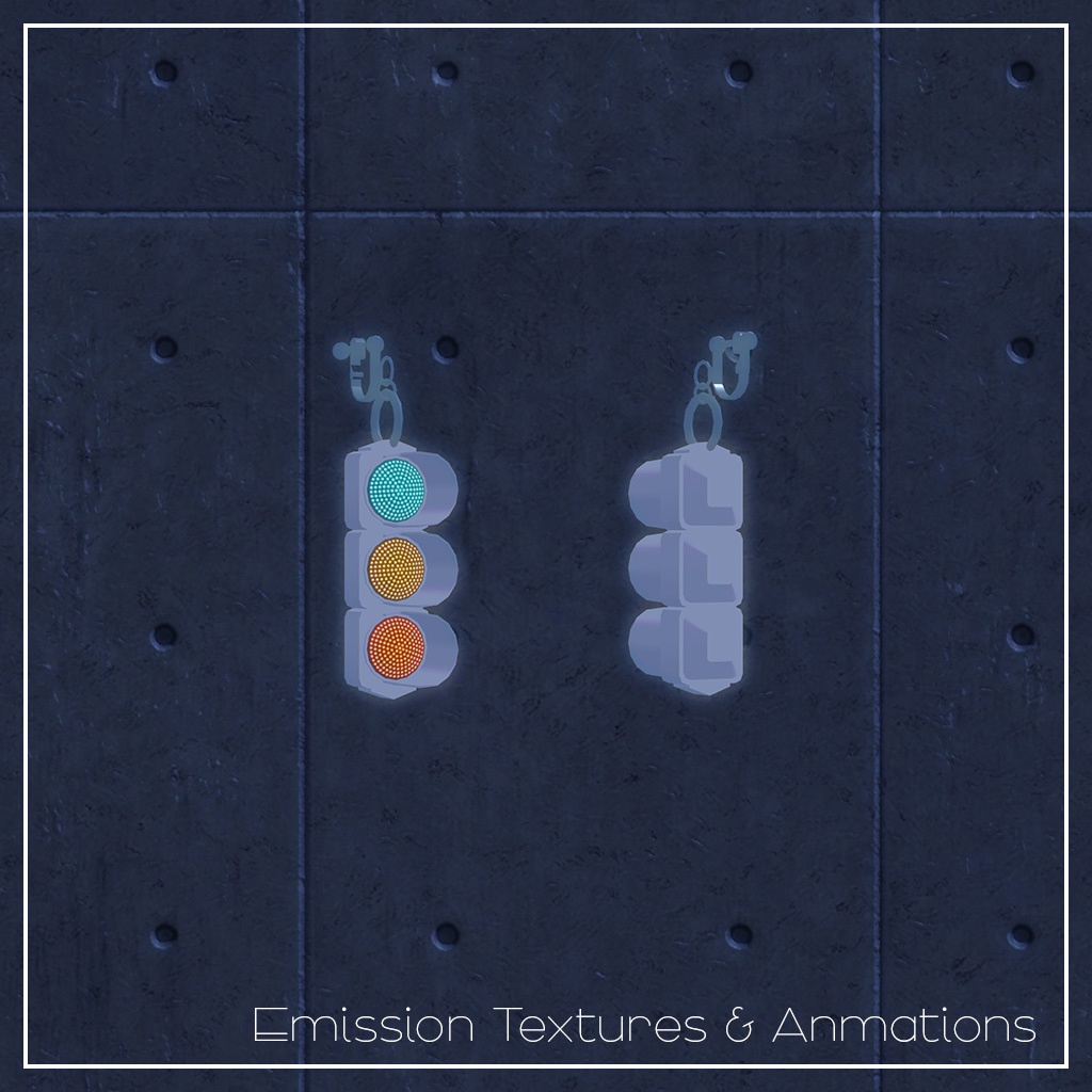 Traffic Light Earring