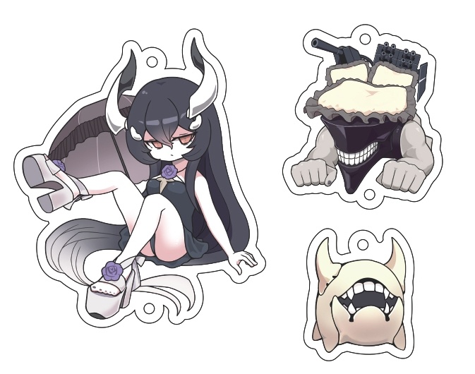 泊地水鬼　アクリルキーホルダー