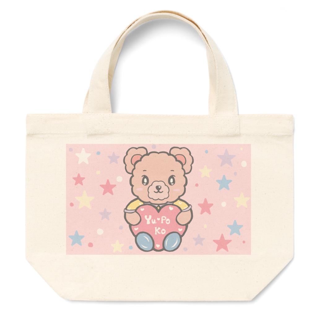 くまのクピちゃんのトートバッグv2