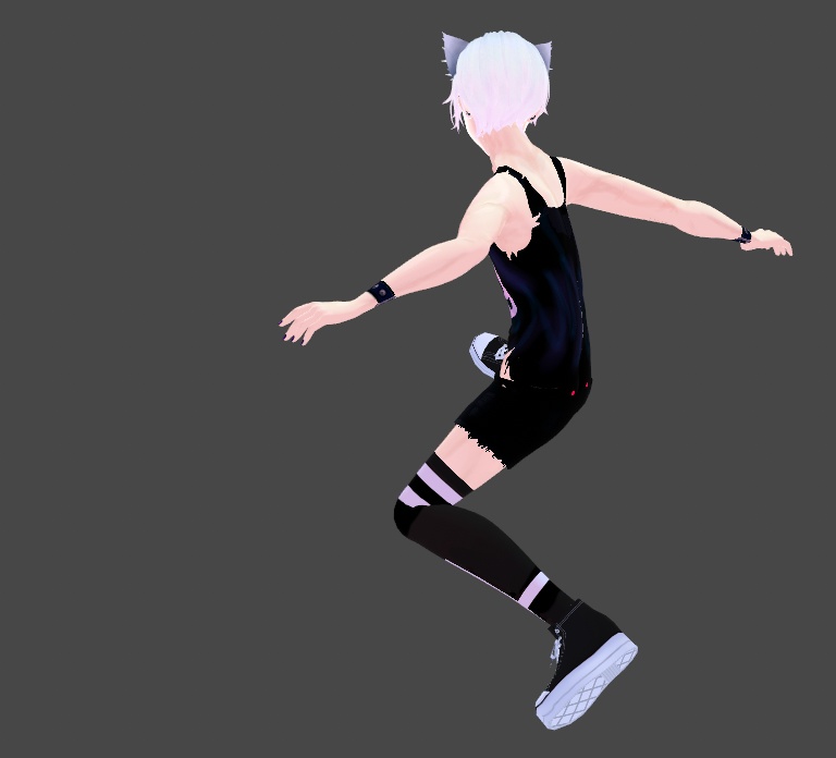 Torn Punk Anarchy Top Vroid