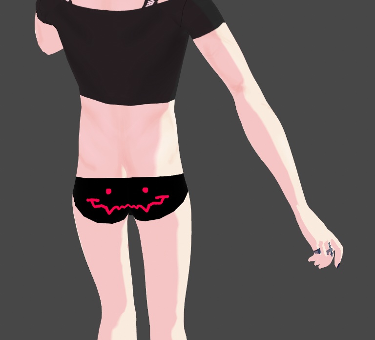 Demonic Underpants Vroid