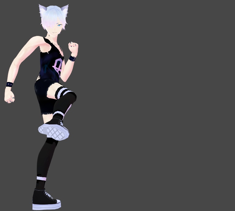 Metal Punk Goth Wrist & Arm Bracers 2x2 Style Sets Vroid