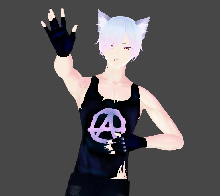 Studded Gloves Texture Vroid