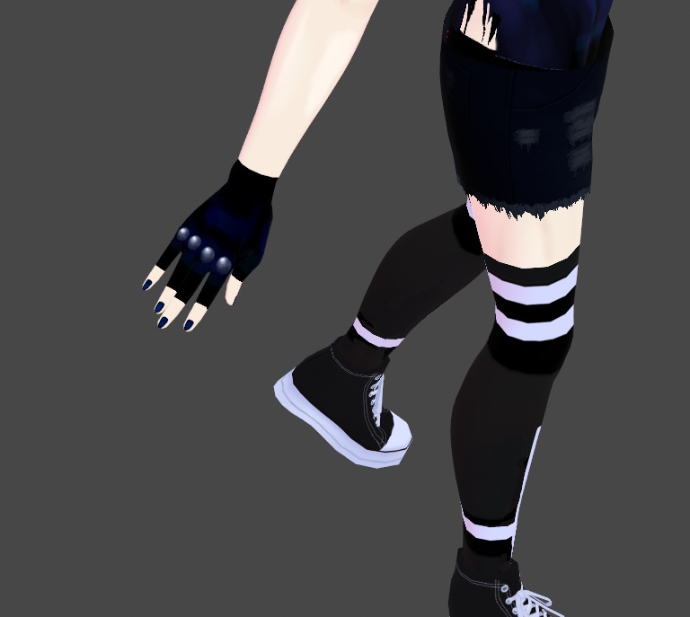 Studded Gloves Texture Vroid