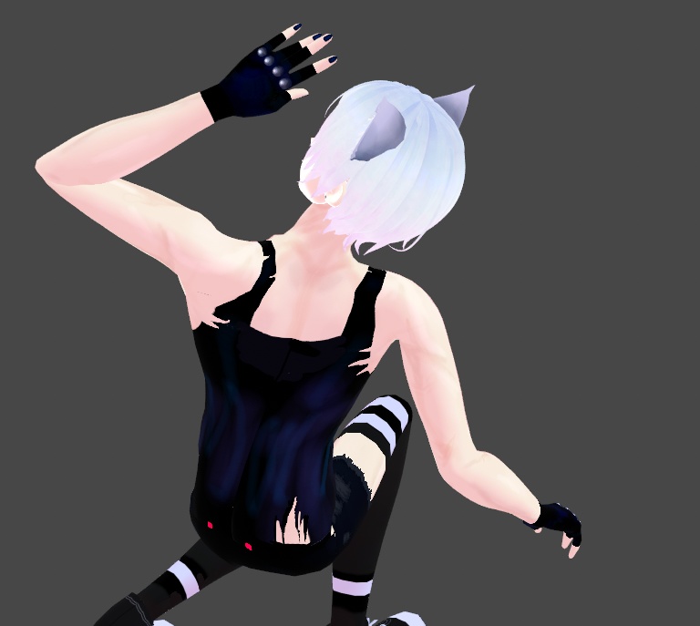 Studded Gloves Texture Vroid