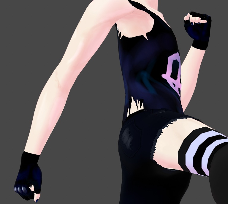 Studded Gloves Texture Vroid