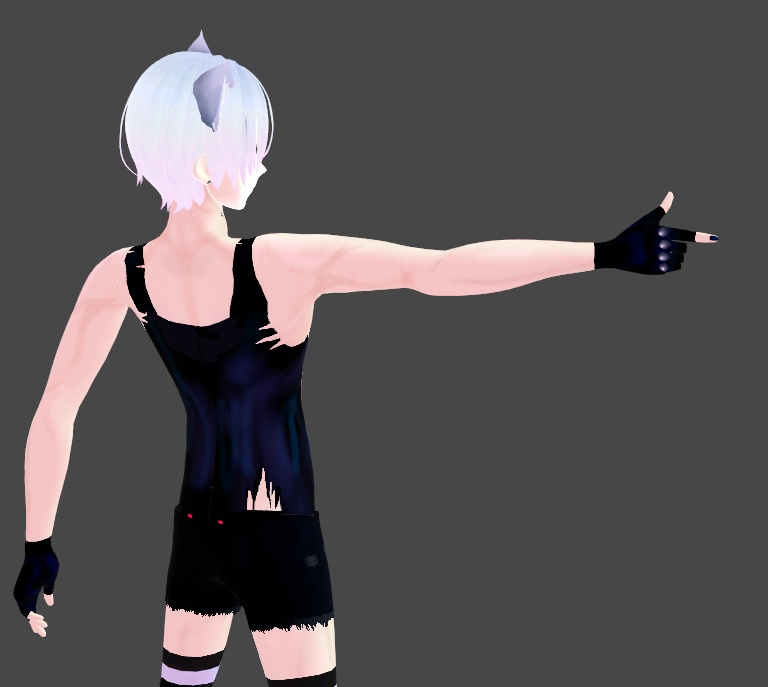 Studded Gloves Texture Vroid