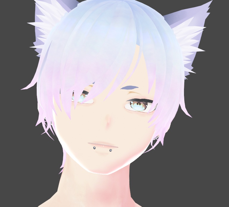 Eboy Egirl Kpop Idol Face Paint Makeup Vroid