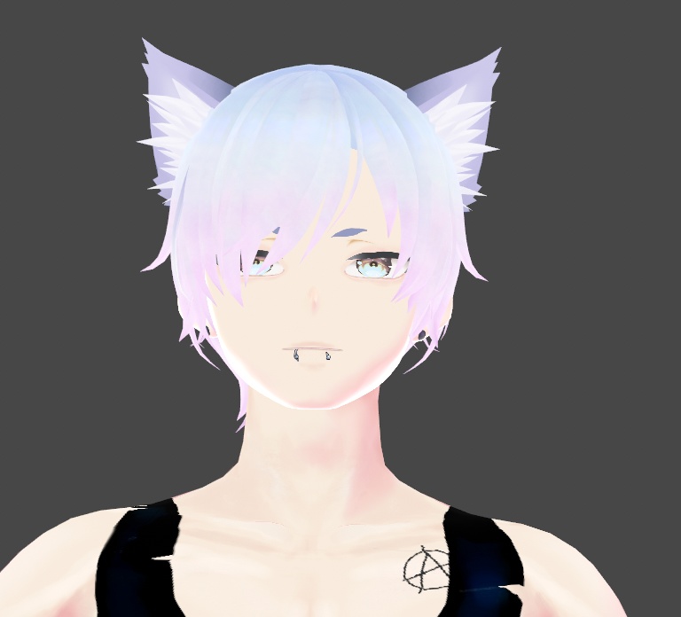 Lip Piercings Bundle Vroid x9 Styles + Snake Bites