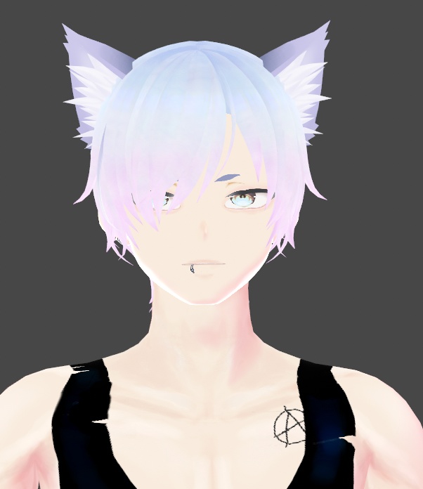 Lip Piercings Bundle Vroid x9 Styles + Snake Bites