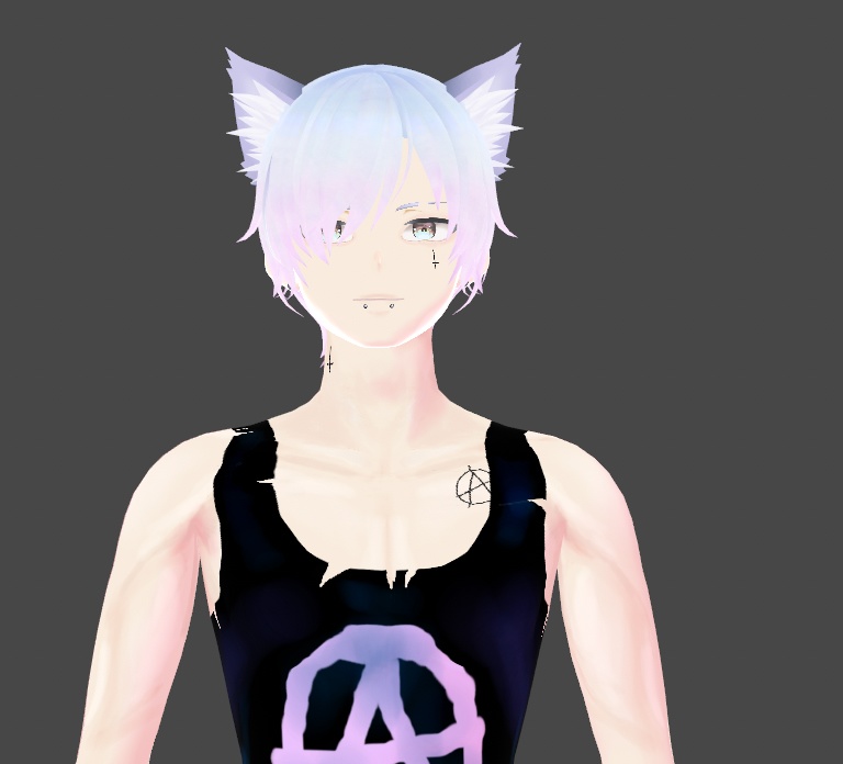 Lip Piercings Bundle Vroid x9 Styles + Snake Bites