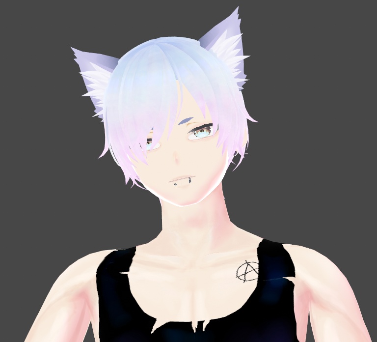 Lip Piercings Bundle Vroid x9 Styles + Snake Bites