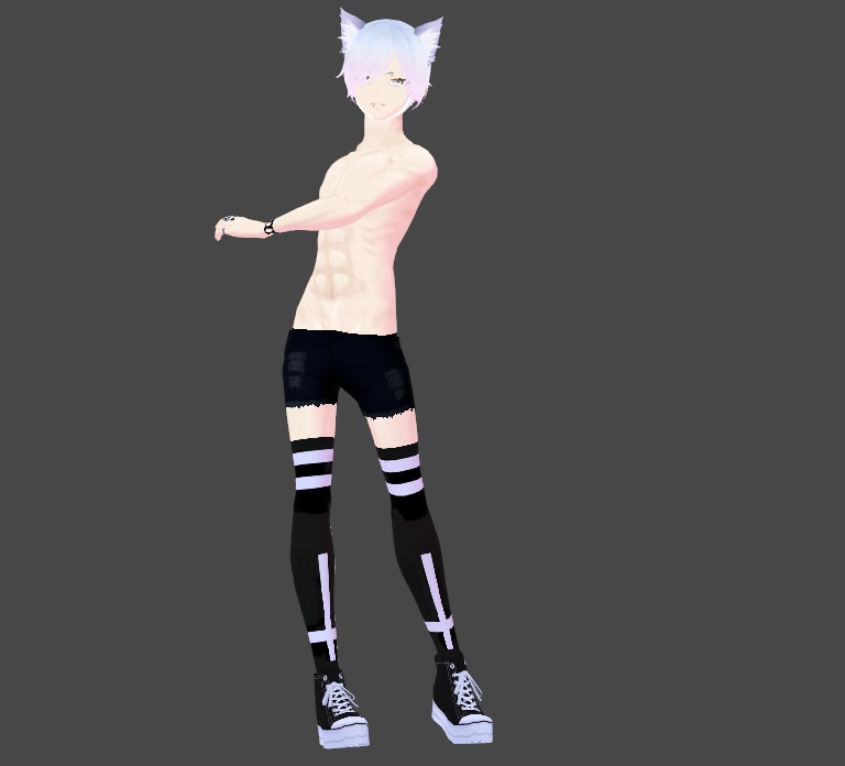 Studded Punk Goth Bracers Bracelets Vroid