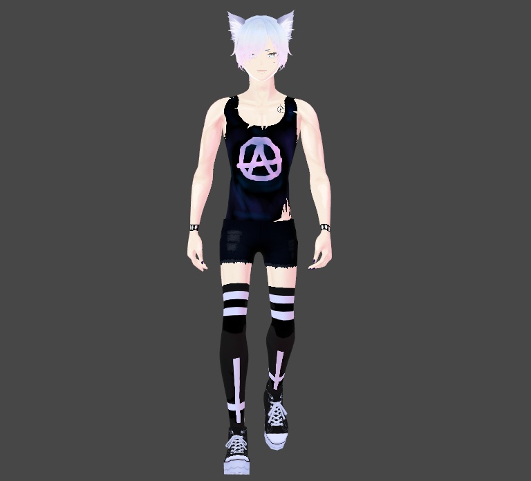 Studded Punk Goth Bracers Bracelets Vroid