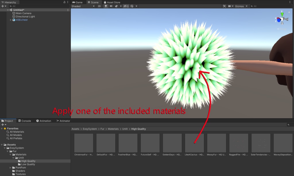 Exsy's Floof PomPom and Wristband