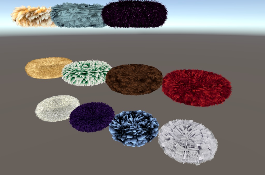 Exsy's Rainbow Glitter Fur Shader