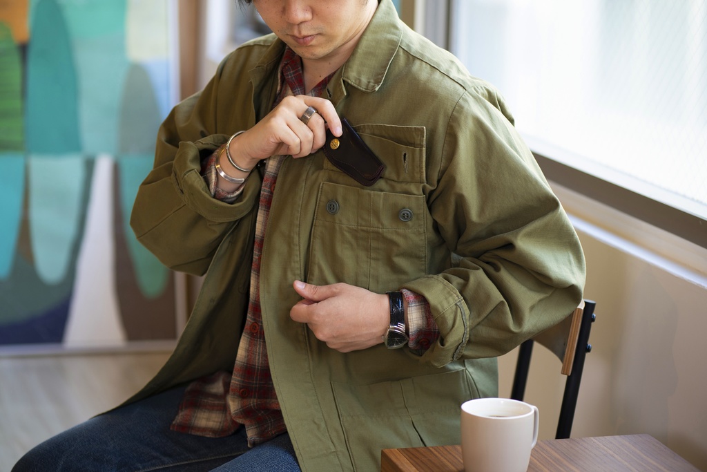 Horween シェルコードバン コインケース