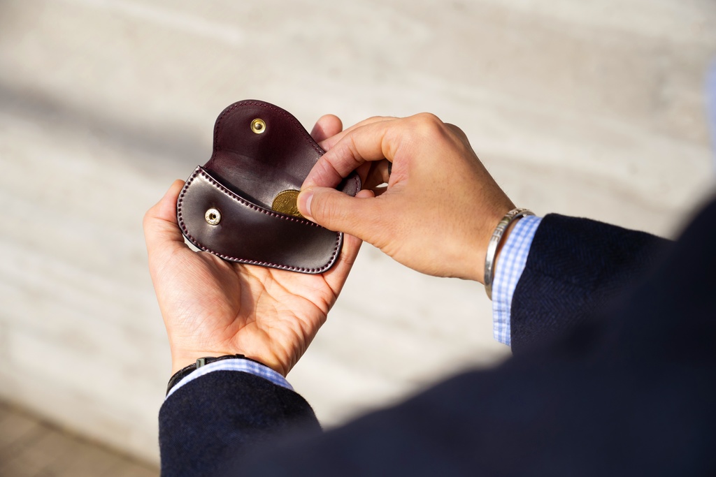 Horween シェルコードバン コインケース