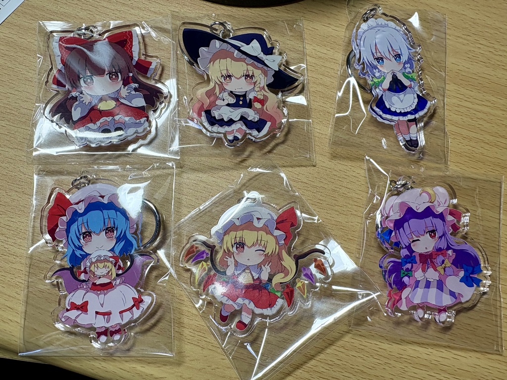 アクリルキーホルダー(60サイズ)