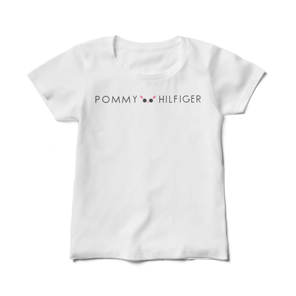 POMMYロゴT(レディース)【ホワイト】WM,WL