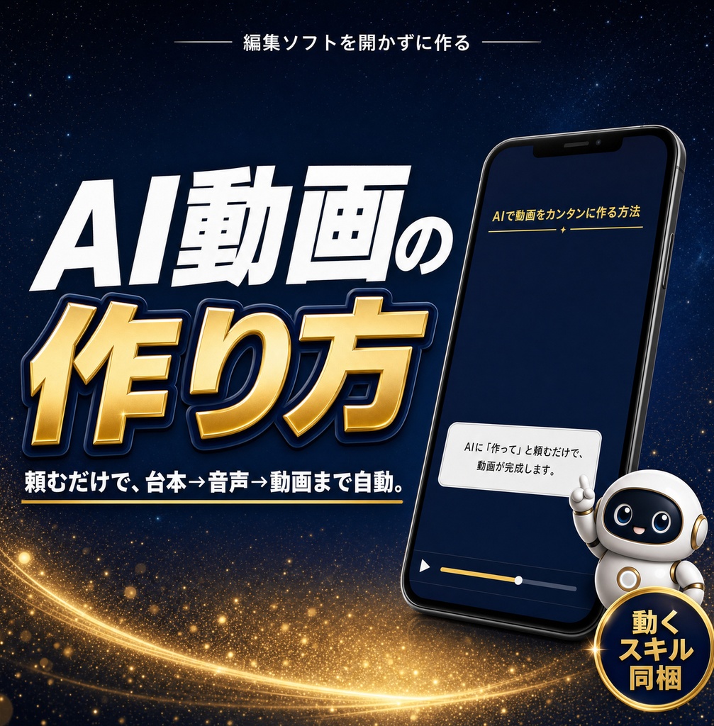 AI動画の教科書 — Claude Codeで作る自分専用の動画工場