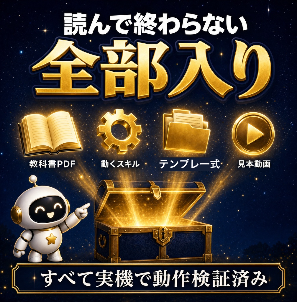 AI動画の教科書 — Claude Codeで作る自分専用の動画工場