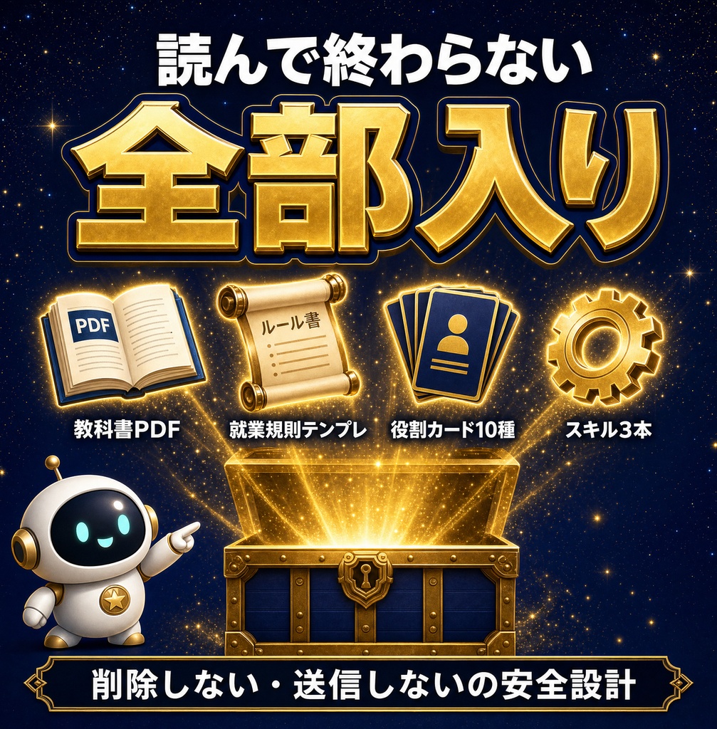 AI社員の教科書 — Claude Codeを自分専用のAI社員として雇う入門書