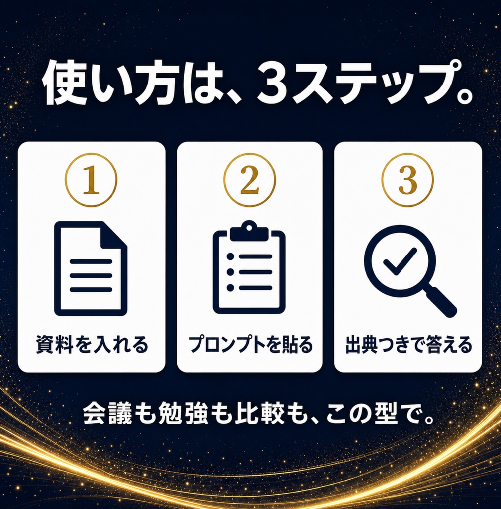 NotebookLM仕事術の教科書 — 資料の山をAIに読ませる