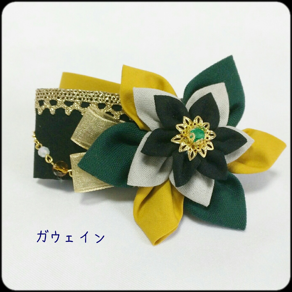 英霊のお守りヘアクリップ