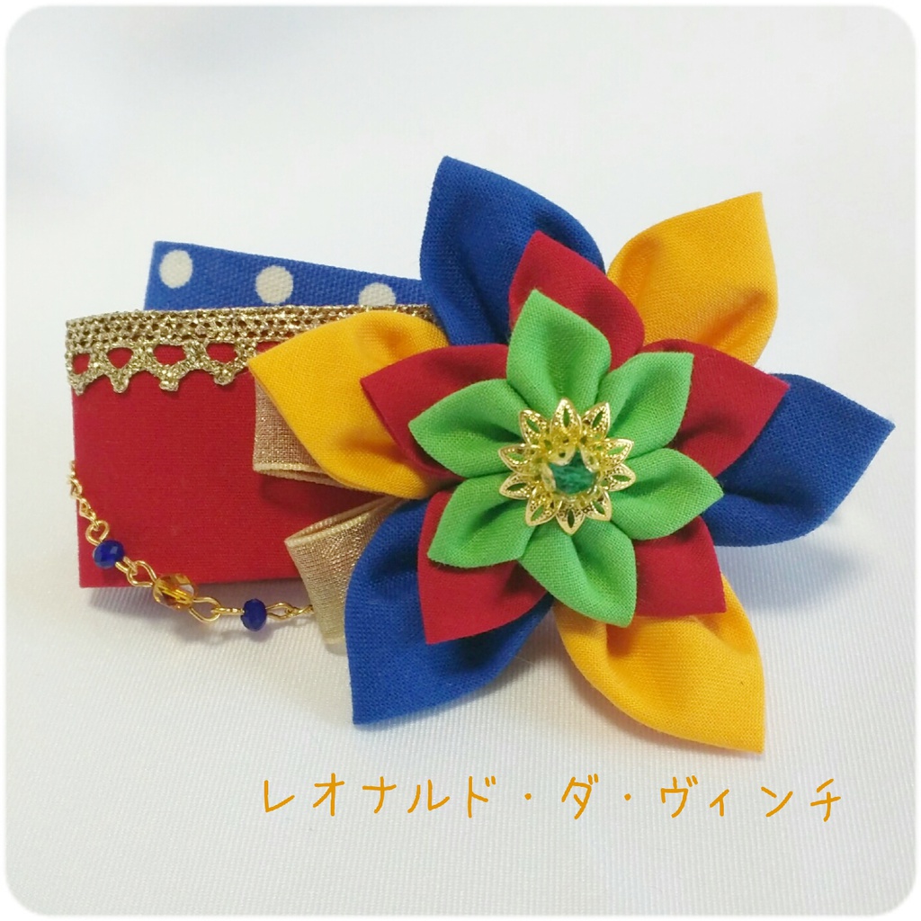 英霊のお守りヘアクリップ