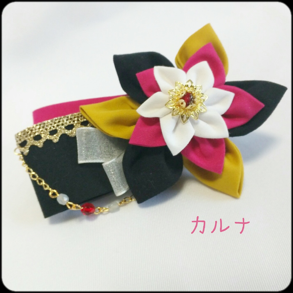 英霊のお守りヘアクリップ