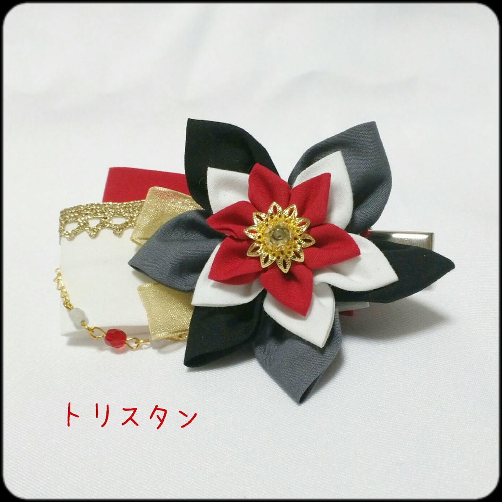 英霊のお守りヘアクリップ