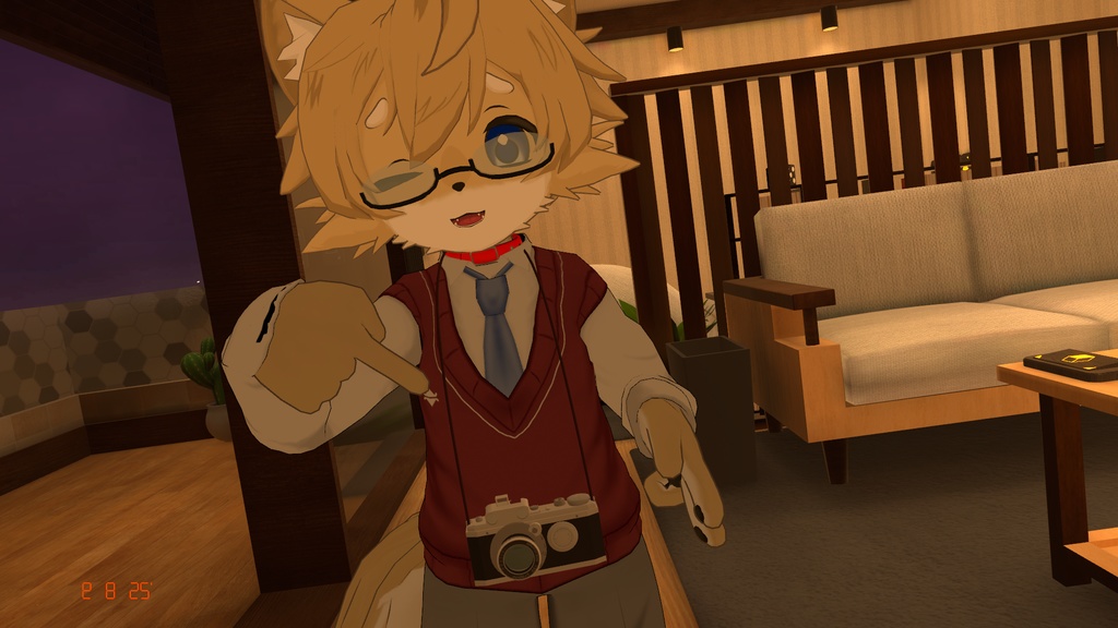 【VRChat】レンジファインダーカメラ 3Dモデル(無料)