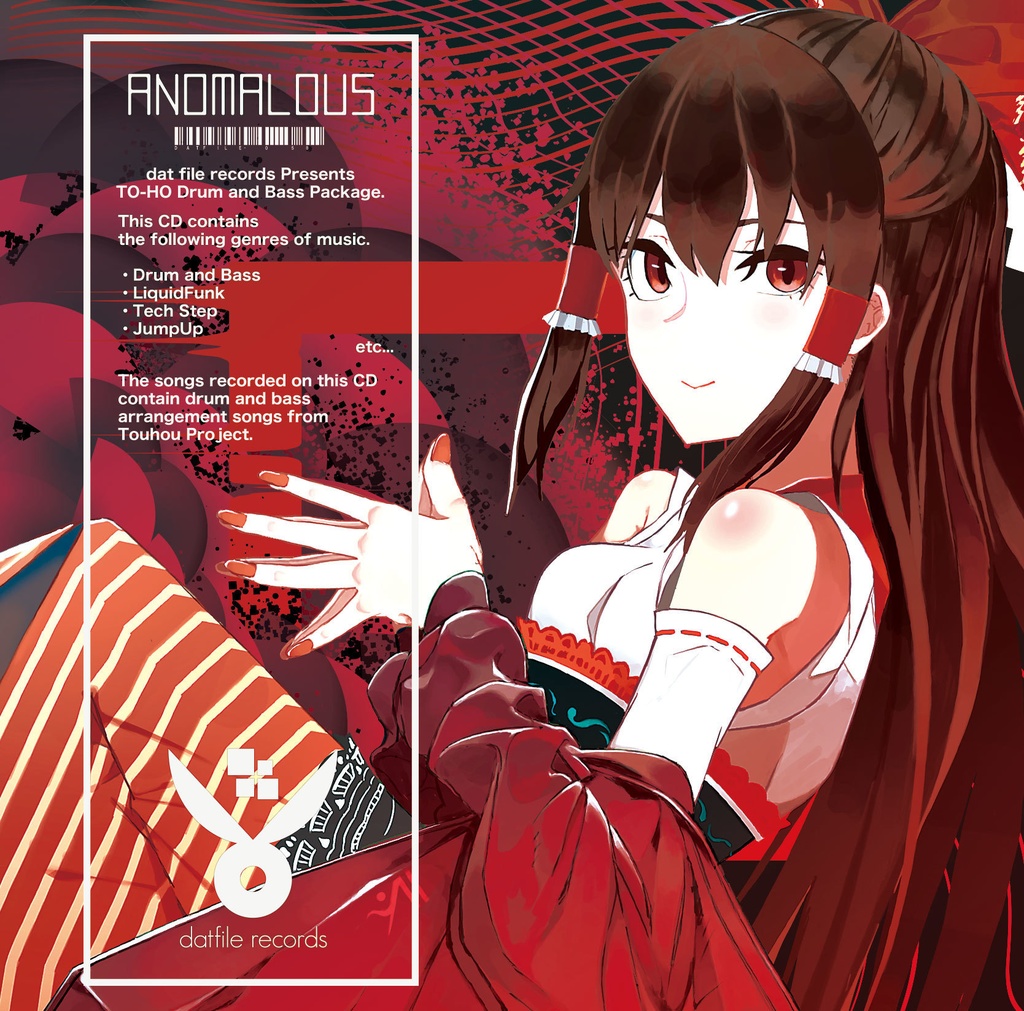 「ANOMALOUS -TO-HO Drum and Bass Package-」All pack