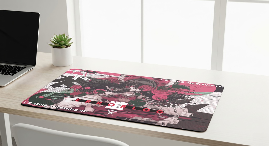 【プレイマット】ジャケットアートワーク「ERROR LOG」- 博麗霊夢