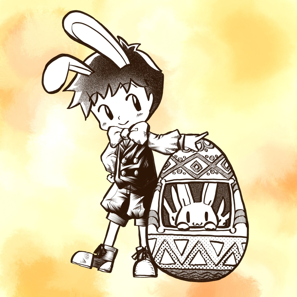 手描きトーンブラシ