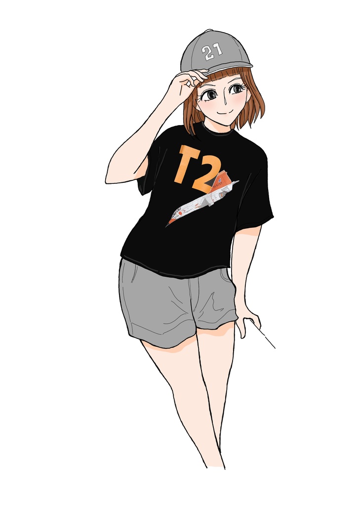 T-2Tシャツ 前期塗装