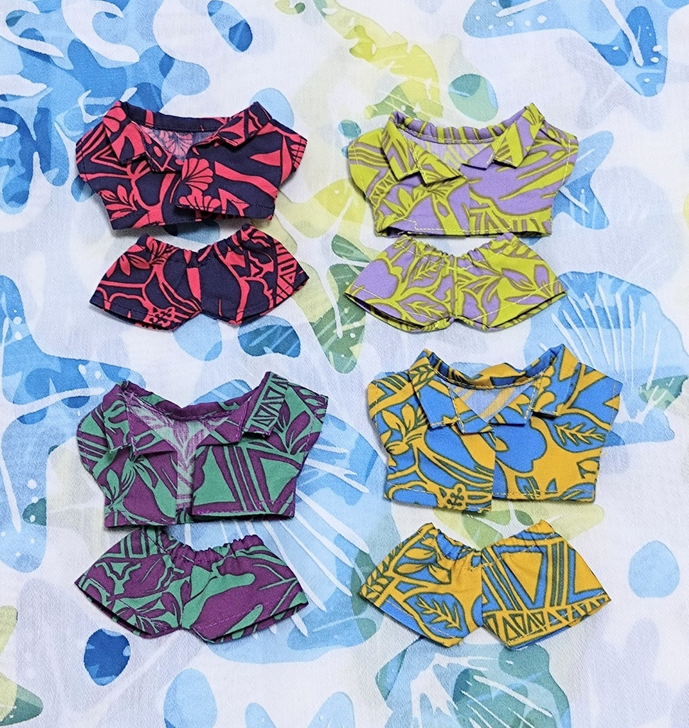 シャツとパンツのセット