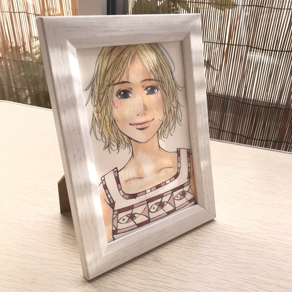 直筆イラストポストカード