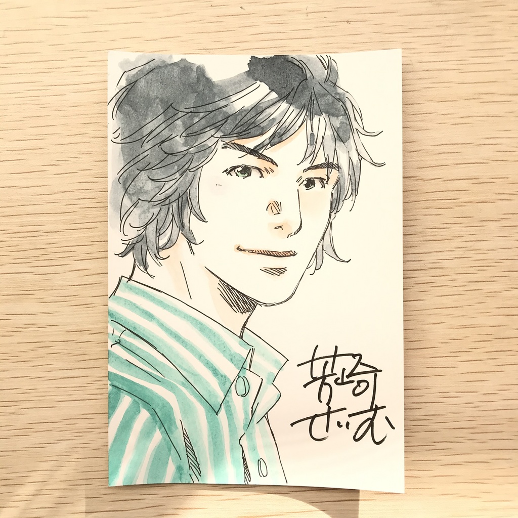 直筆イラストポストカード