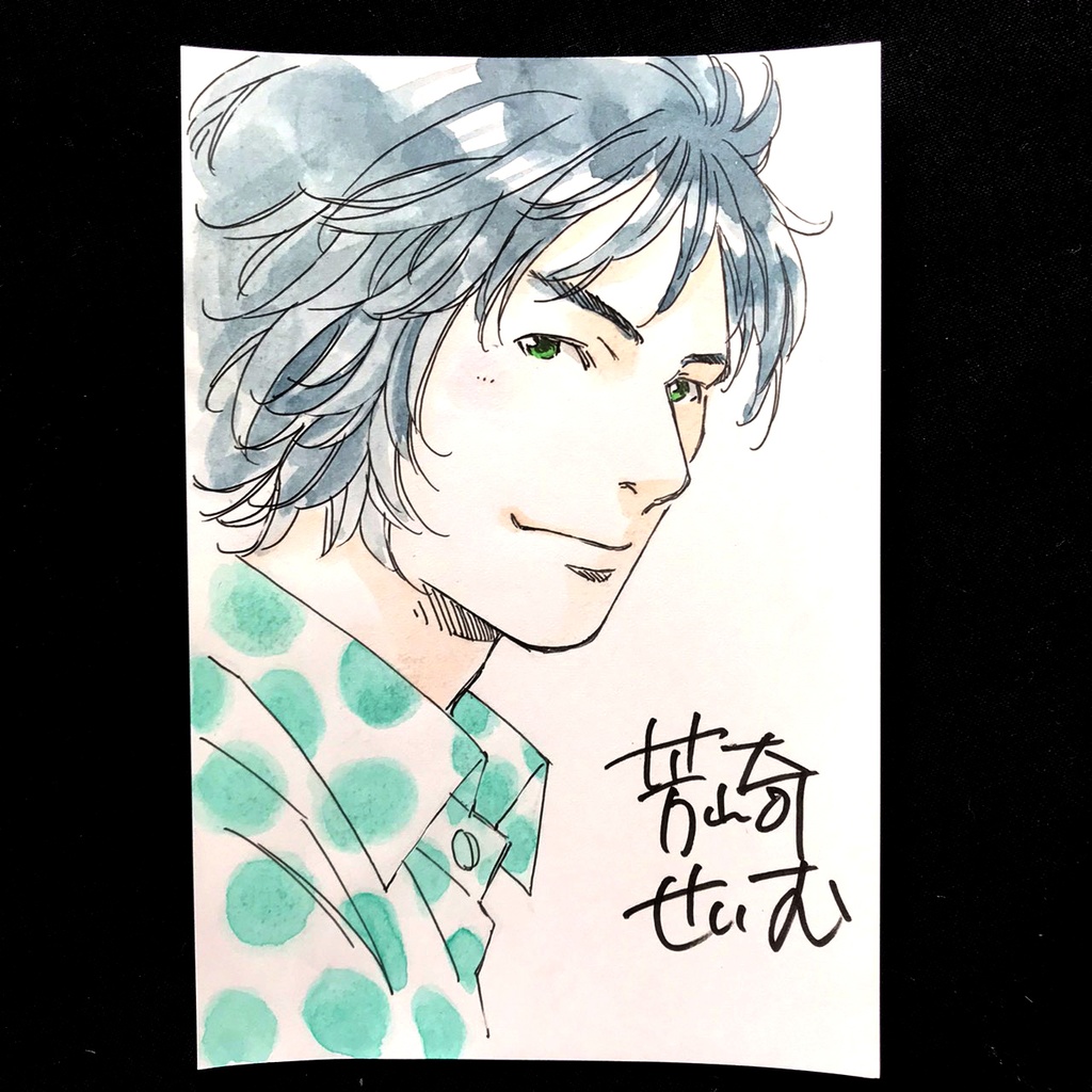 直筆イラストポストカード