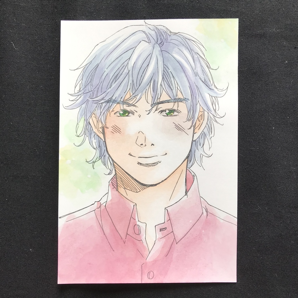 ●直筆カラーイラストハガキ