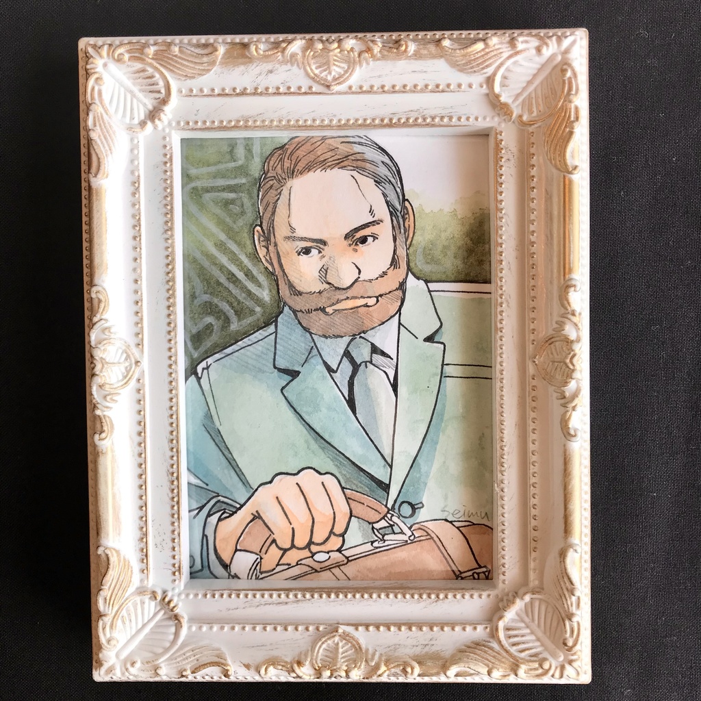 額入り直筆イラストハガキ