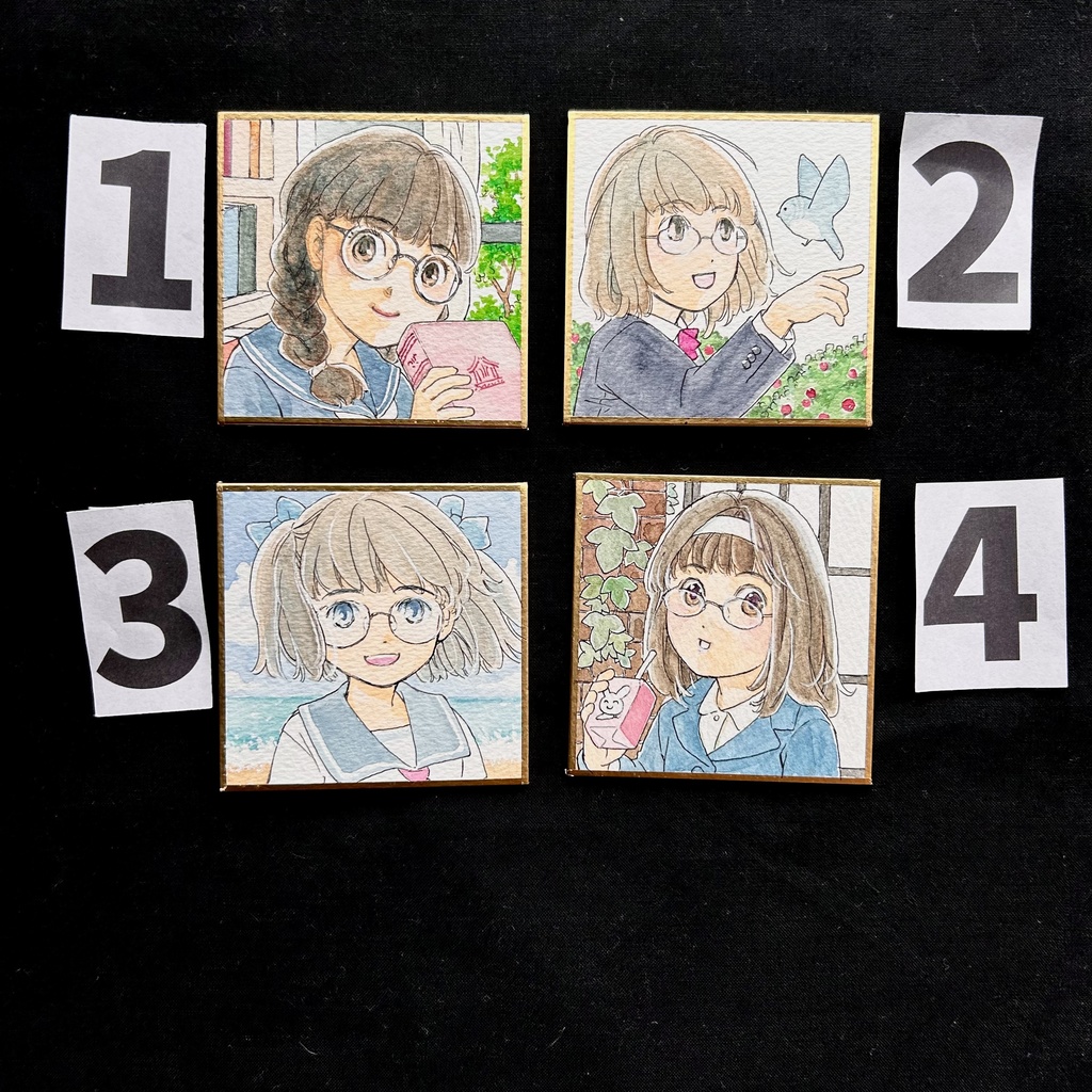 リクエスト豆色紙