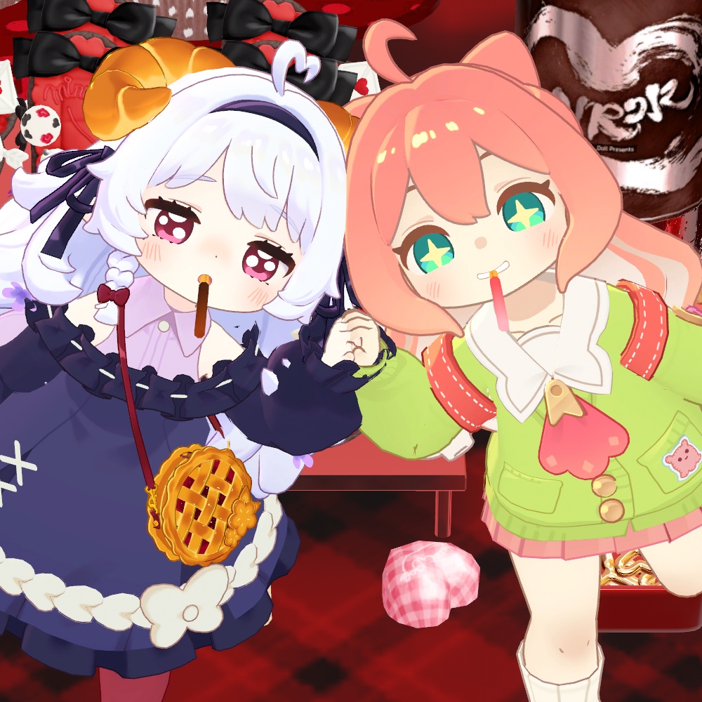 【オリジナル3Dモデル】ShareMAO【チョコスティック】