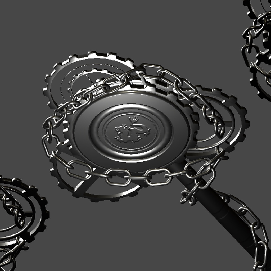 VRCアバター用アクセサリー 「keyChain」