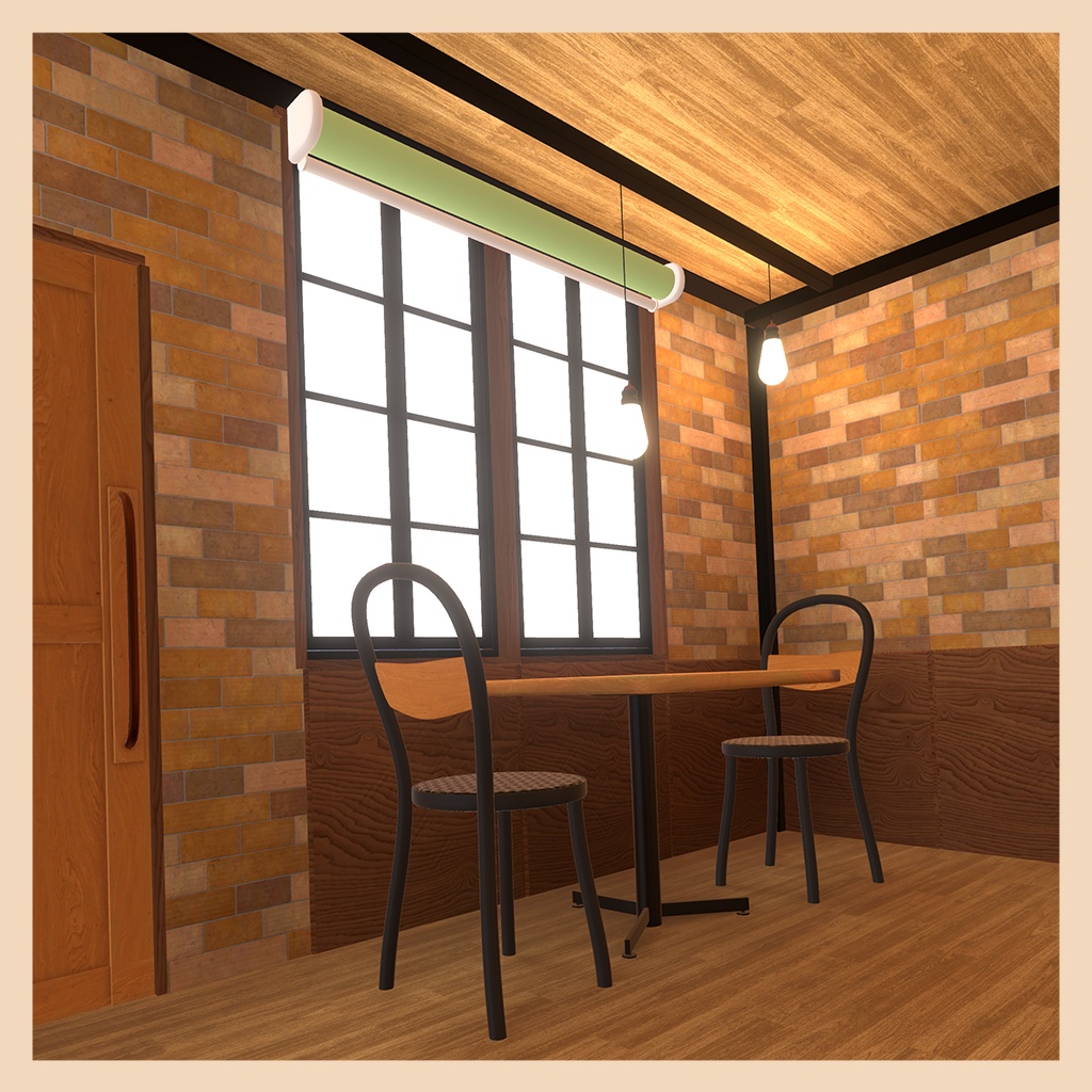 Custom World Modern Cafe