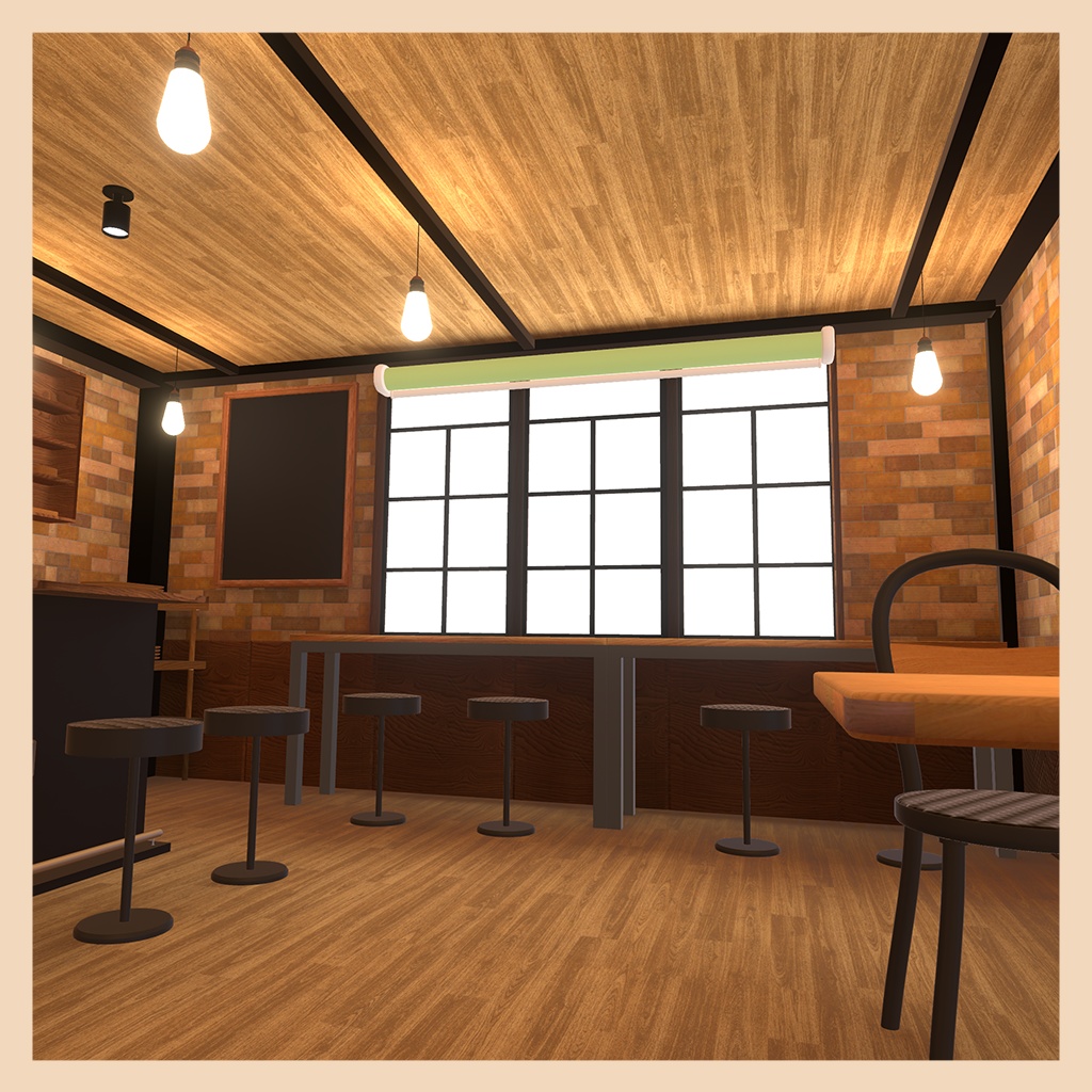 Custom World Modern Cafe